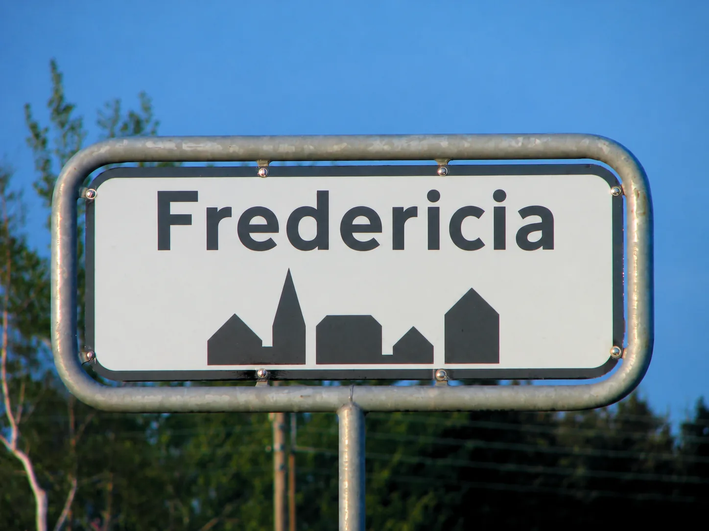 Lokalt byfoto til guiden om parkeringskontrol i Fredericia