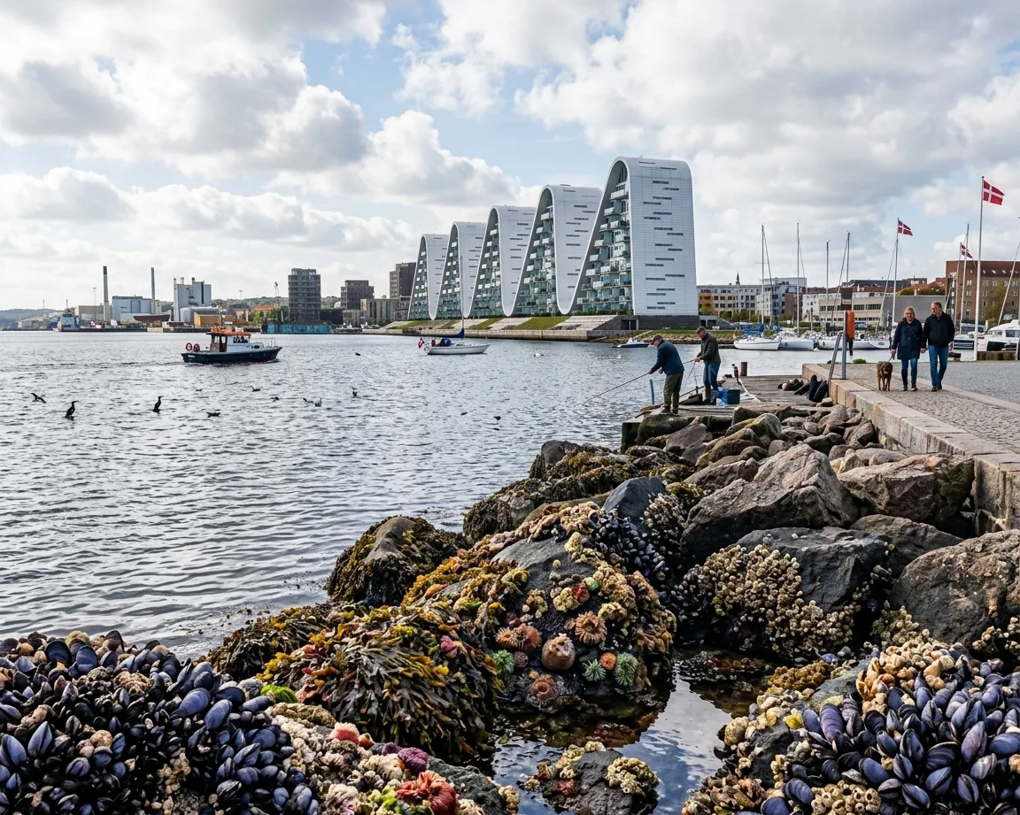 Lokalt byfoto til guiden om parkeringskontrol i Vejle