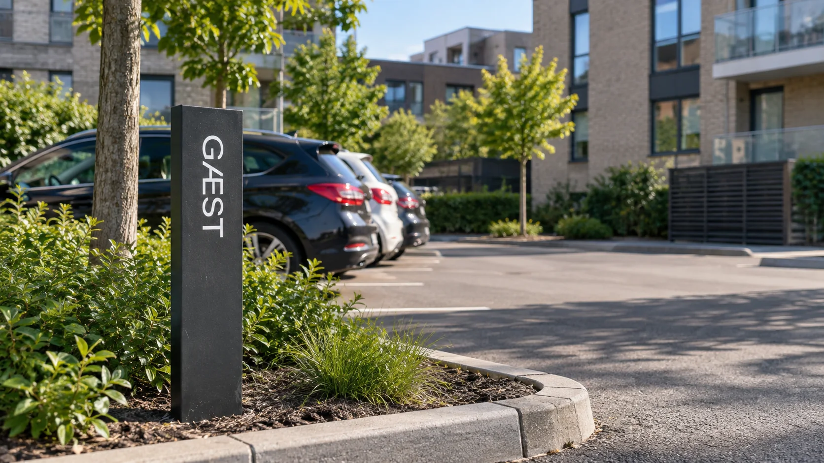Gæsteparkering – sådan kan en gæsteordning fungere – guide til private parkeringsforhold